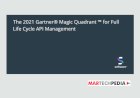The 2021 Gartner Magic Quadrant For Full Life Cycle API Management