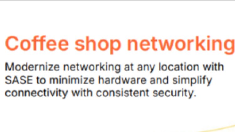 Coffee Shop Networking with Cloudflare