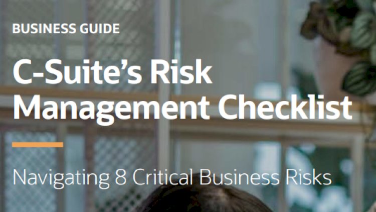 C-Suite Risk Management Checklist