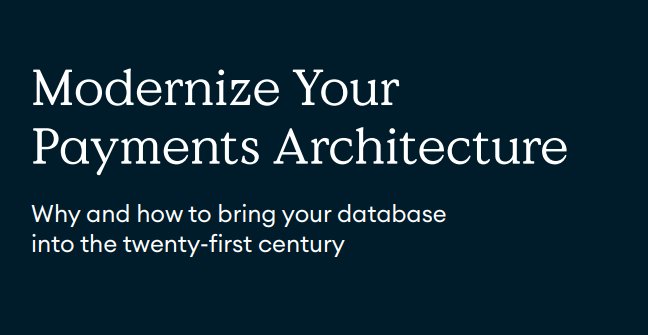 Modernize Your Payment Systems